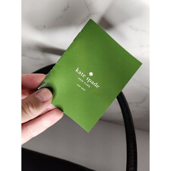 KATE SPADE New York Quinn Villabella Avenue Genuine Leather Purse Bow Tote Bag - Picture 8 of 10